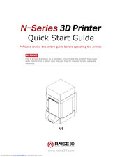 Raise3D N1 Quick Start Manual