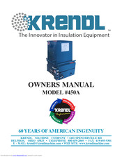 Krendl 450A Owner's Manual
