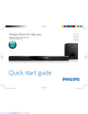 Philips HTL2150T Quick Start Manual