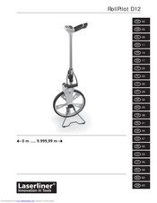 LaserLiner RollPilot D12 Operating Instructions Manual