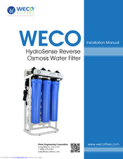 Weco HydroSense-0400 Installation Manual