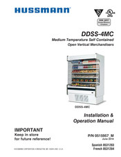 Hussmann DDSS-4MC Installation & Operation Manual