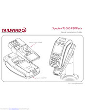 Tailwind Spectra T1000 PEDPack Quick Installation Manual