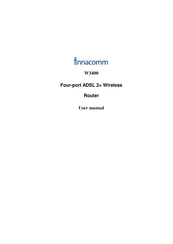 INNACOMM W3400 User Manual