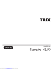 Trix 42.90 Manual