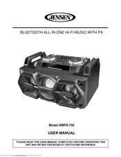 Jensen SMPS-750 User Manual