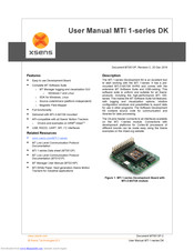 Xsens MTi 1-series User Manual