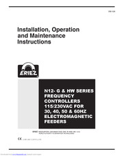 Eriez N12-HW Series Installation, Operation And Maintenance Instructions