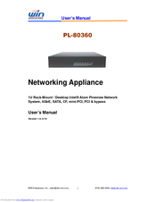 Win PL-80360 User Manual