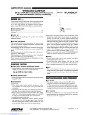 M-system WL40EW2F Instruction Manual