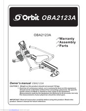 Orbit OBA2123A Owner's Manual