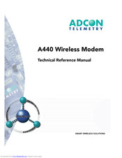 Adcon A440 Technical Reference Manual