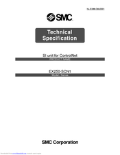 SMC Corporation EX250-SCN1 Technical Specification