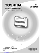 Toshiba RAS-B13U2FVG-E Installation Manual