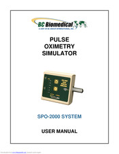 BC Biomedical SPO-2000 User Manual