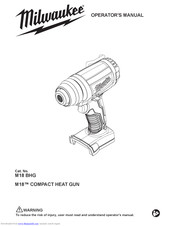 Milwaukee M18 BHG Operator's Manual