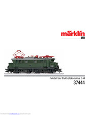 marklin BR E 44 Manual