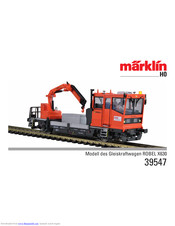 marklin ROBEL X630 Manual