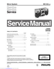 Philips MC-55/21M Service Manual