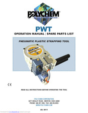 Polychem PWT Operation Manual And Spare Parts List
