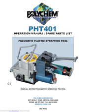 Polychem PHT401 Operation Manual And Spare Parts List