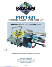 Polychem PHT1401 Operation Manual And Spare Parts List