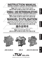 TLV J3S-X Instruction Manual