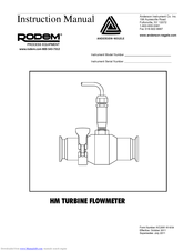 Anderson HM200 Instruction Manual