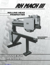 Duro Dyne RH Mach III Owner's Manual