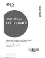 LG GL-051 Owner's Manual