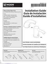 Moen 8560 Installation Manual