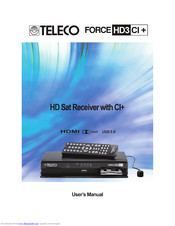 Teleco FORCE HD3 CI+ User Manual