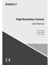 Wisenet HCO-7070R User Manual