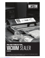 Weston PRO-3000 Instructions Manual
