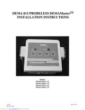 Dema Chemaster DM-813-PLLL-1T Installation Instructions Manual
