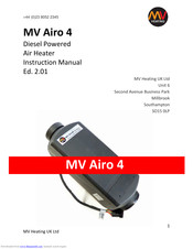 MV Heating MV Airo 4 Instruction Manual