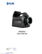 FLIR X8400sc User Manual