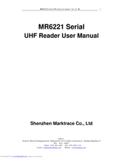 Marktrace MR6221 User Manual