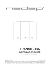 Nedap TRANSIT-USA Installation Manuals