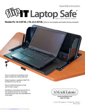 SMART desks flipIT Laptop Safe Assembly & Instruction Manual