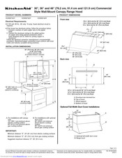 KitchenAid KXW8736Y Manual