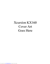 Kyocera Xcursion KX160B Manual
