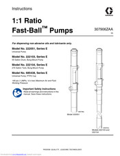 Graco Fast-Ball 222051 Instructions Manual
