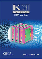 KK Systems KD485-ADE User Manual