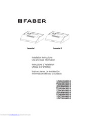 Faber Levante II Installation Instructions Manual