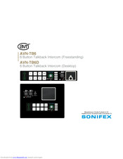 Sonifex AVN-TB6 Handbook