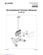 PASCO AP-8215A Instruction Manual With Experiment Manual And Teacher's Notes