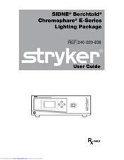 RX only stryker User Manual