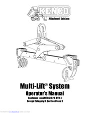 Kenco Multi-Lift Operating Manual