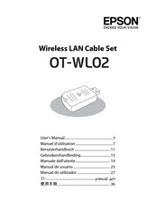 Epson OT-WLO2 User Manual